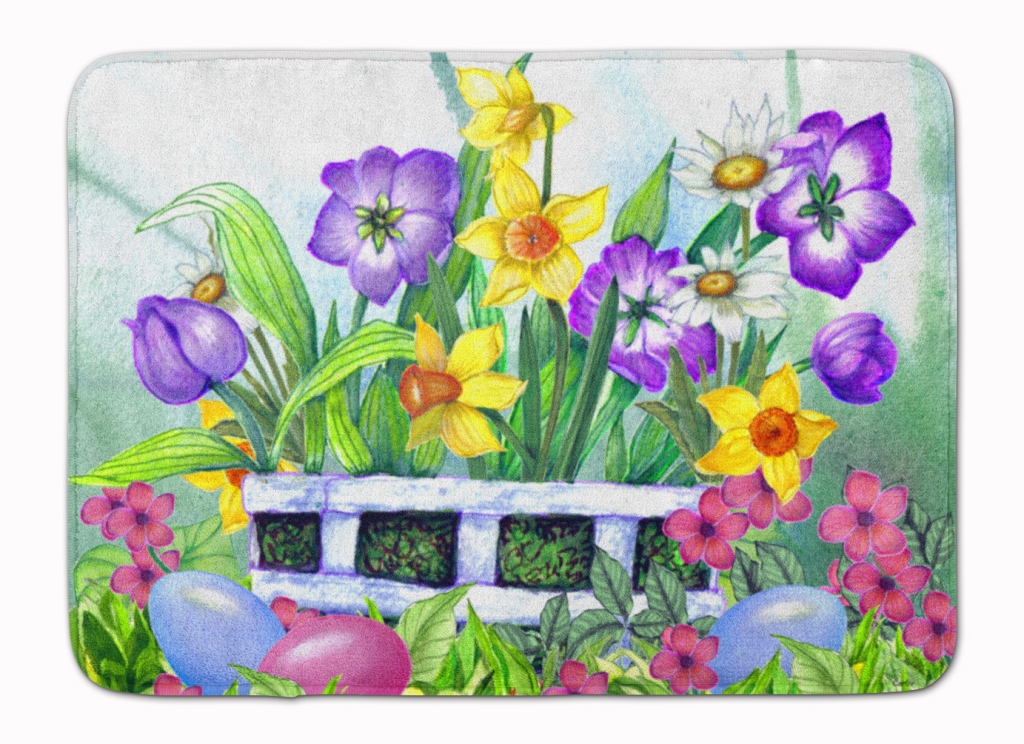 Finding Easter Eggs Machine Washable Memory Foam Mat