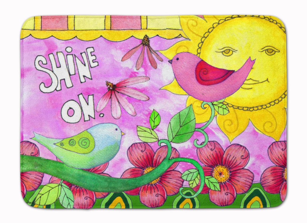 PJC1103RUG Shine on Sunshine Machine Washable Memory Foam Mat