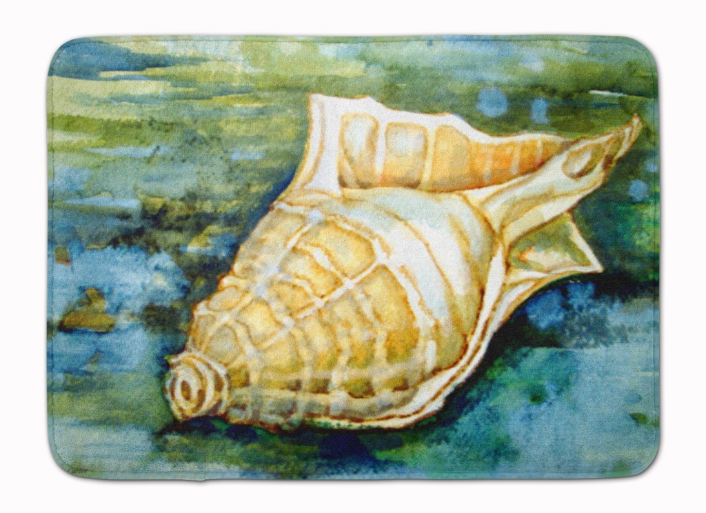 PJC1116RUG Seashells Inspire Me Machine Washable Memory Foam Mat