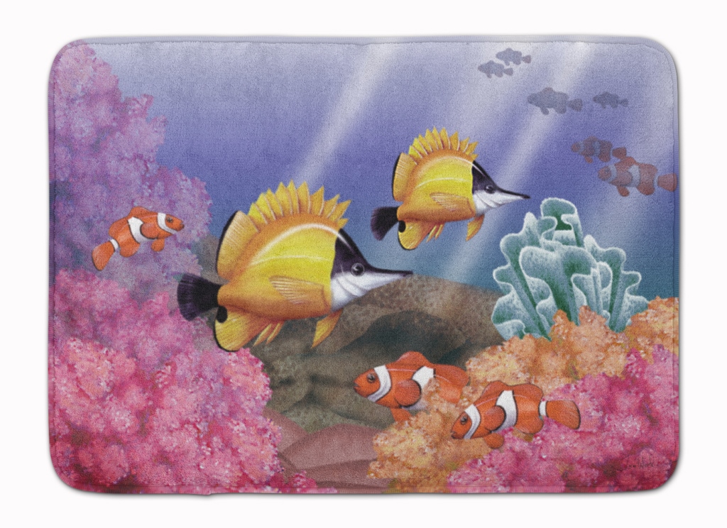 PTW2031RUG Undersea Fantasy 6 Machine Washable Memory Foam Mat