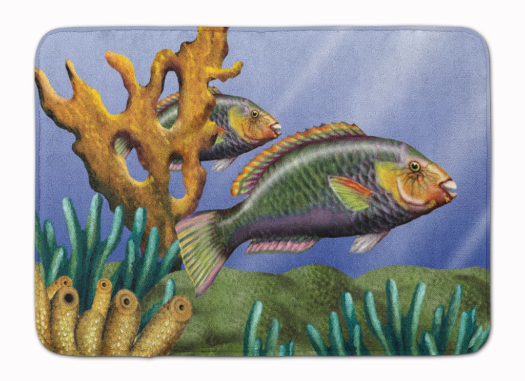 PTW2036RUG Undersea Fantasy 11 Machine Washable Memory Foam Mat