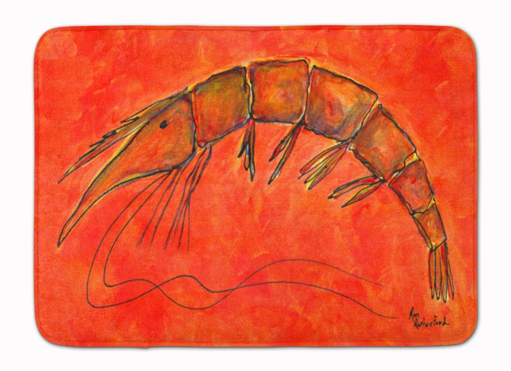 RDR2012RUG Shrimp Machine Washable Memory Foam Mat