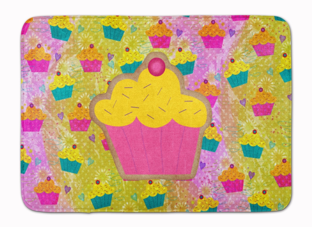 Cupcake Machine Washable Memory Foam Mat
