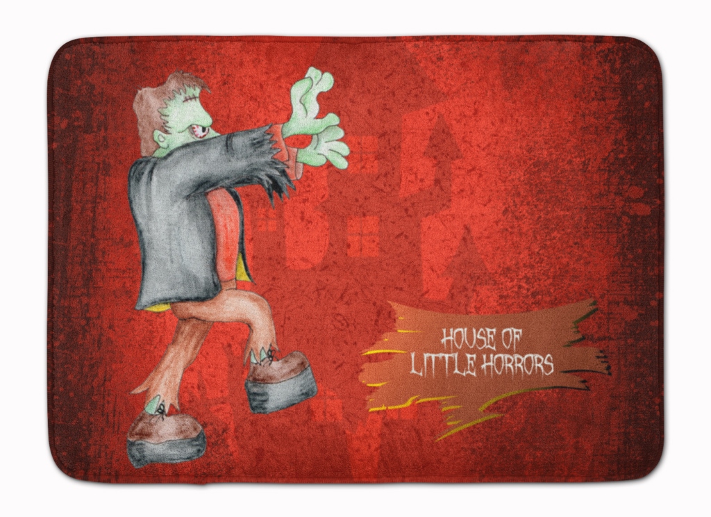Little House of Horrors Halloween Machine Washable Memory Foam Mat