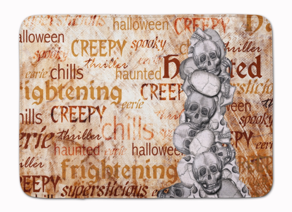 Creepy - Haunted & Frightful Halloween Machine Washable Memory Foam Mat