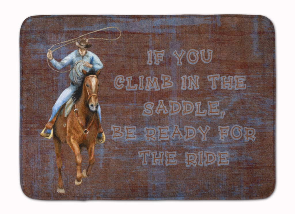 Roper Horse be ready for the Ride Machine Washable Memory Foam Mat