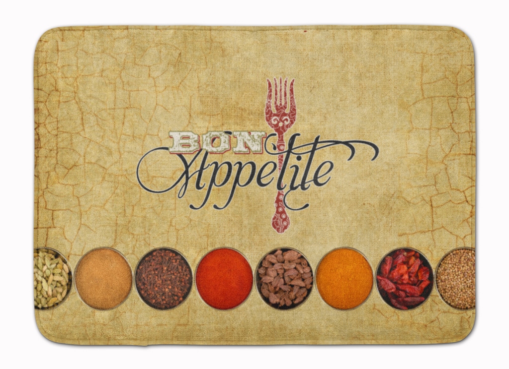 Bon Appetite & Spices Machine Washable Memory Foam Mat
