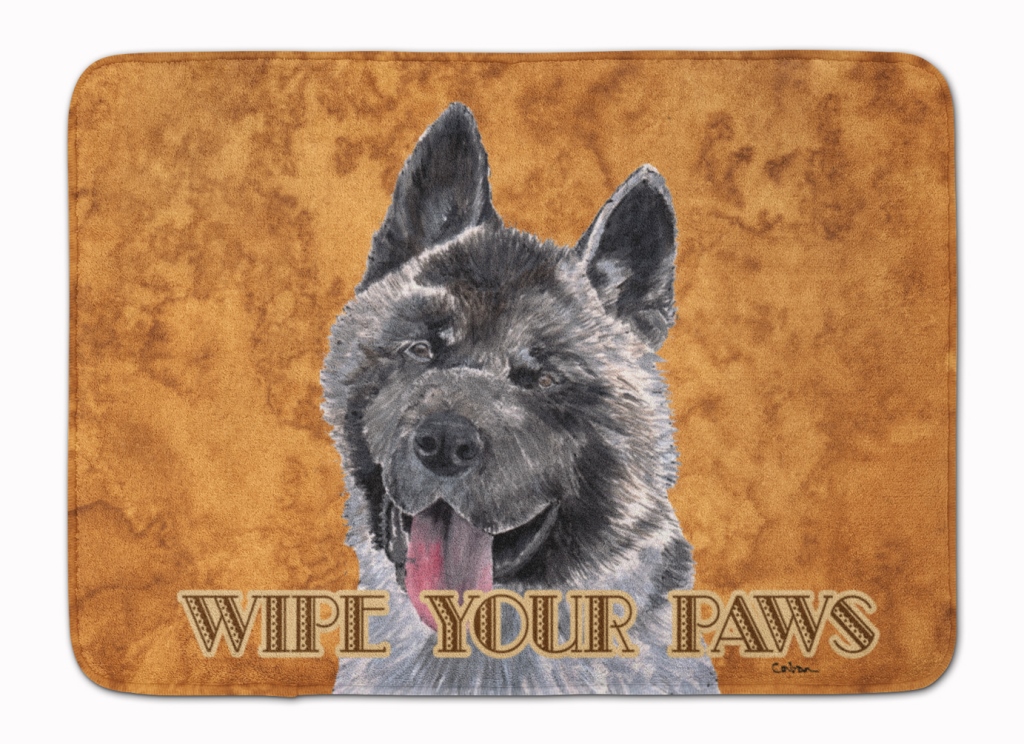 SC9508RUG Akita Wipe Your Paws Machine Washable Memory Foam Mat