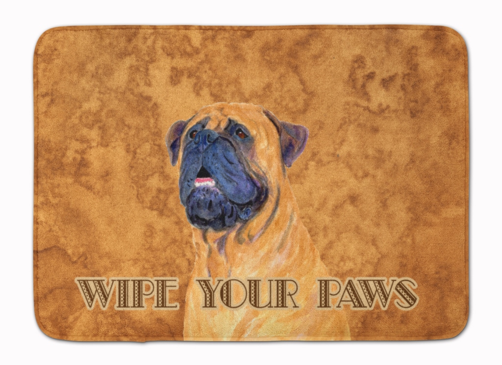 SS4881RUG Mastiff Wipe Your Paws Machine Washable Memory Foam Mat