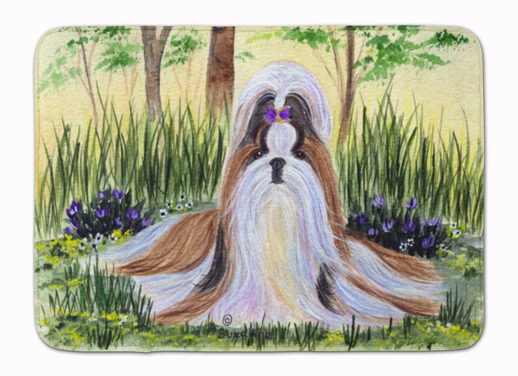 Shih Tzu Machine Washable Memory Foam Mat
