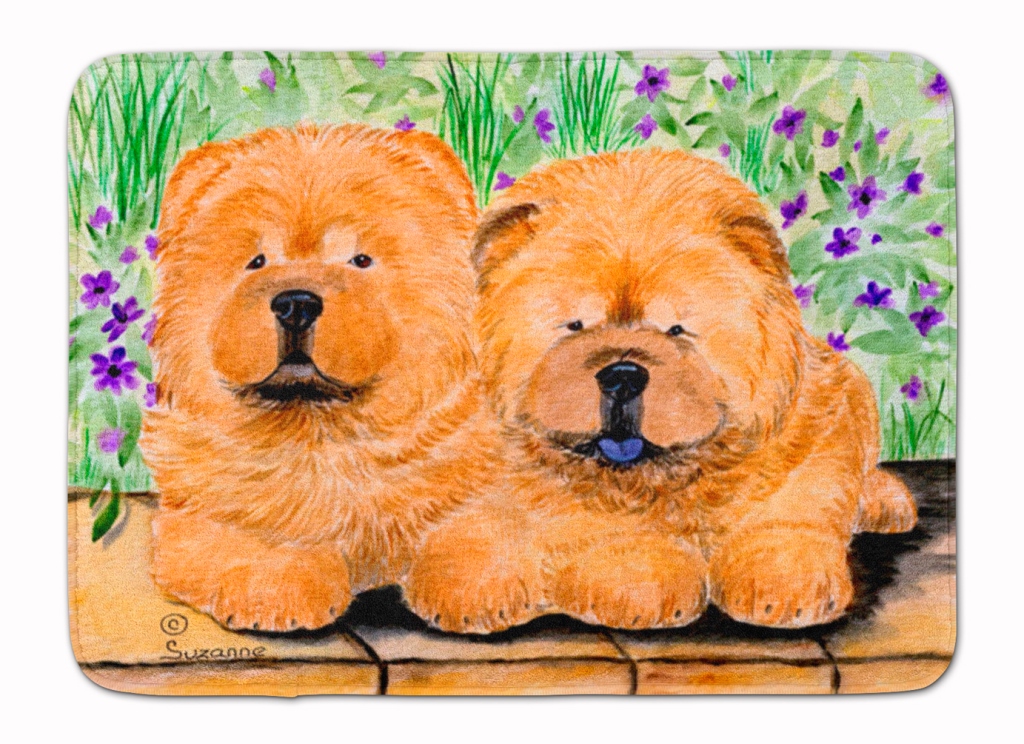 SS8123RUG Chow Chow Machine Washable Memory Foam Mat