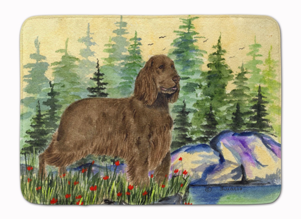 SS8131RUG Field Spaniel Machine Washable Memory Foam Mat