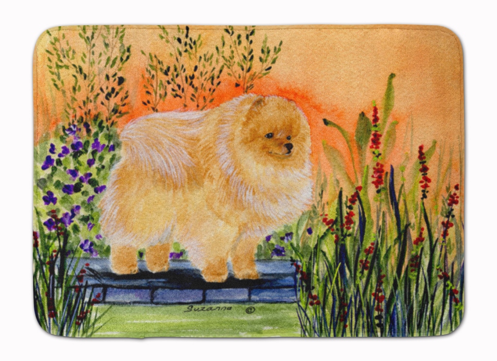 SS8161RUG Pomeranian Machine Washable Memory Foam Mat