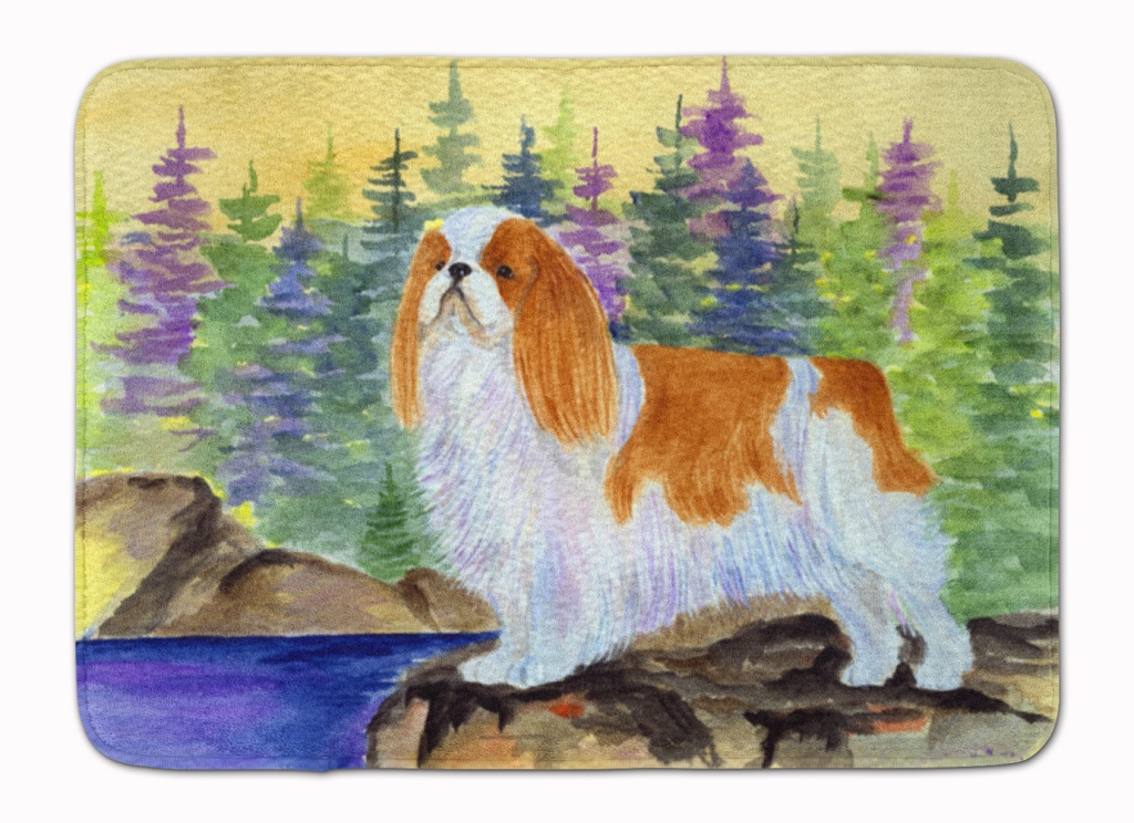 SS8204RUG English Toy Spaniel Machine Washable Memory Foam Mat