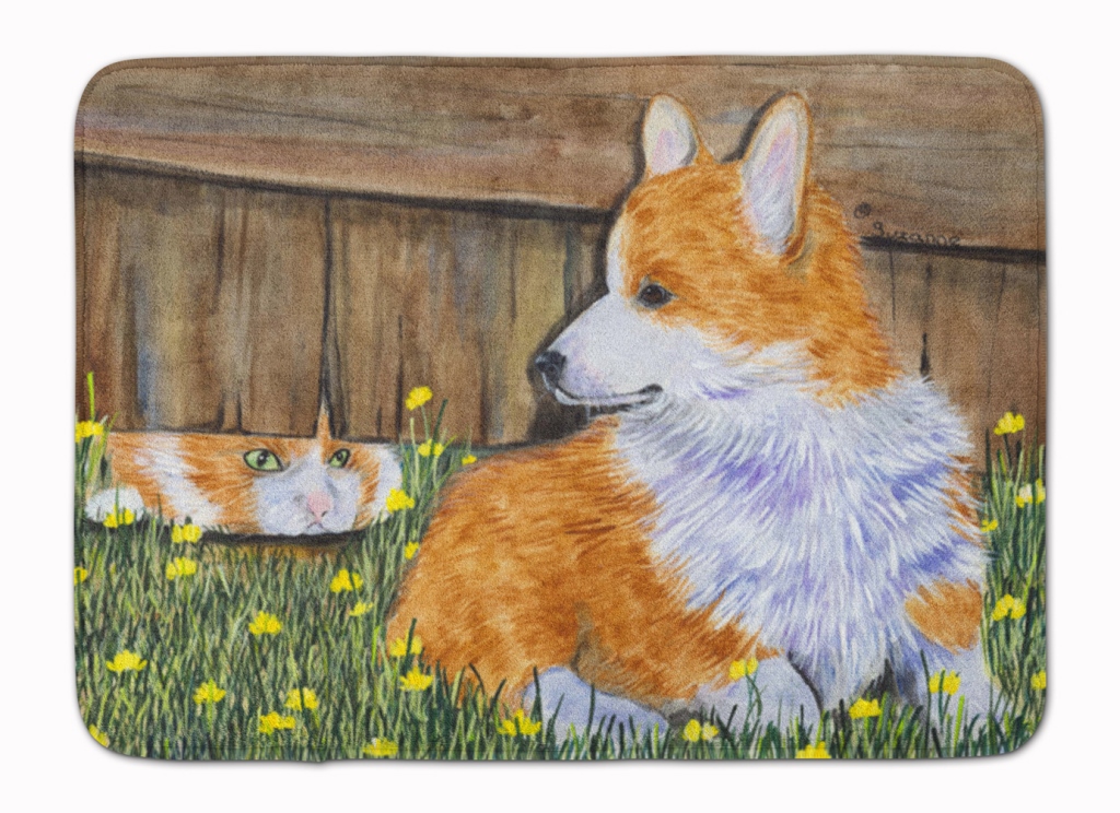 SS8213RUG Corgi Machine Washable Memory Foam Mat
