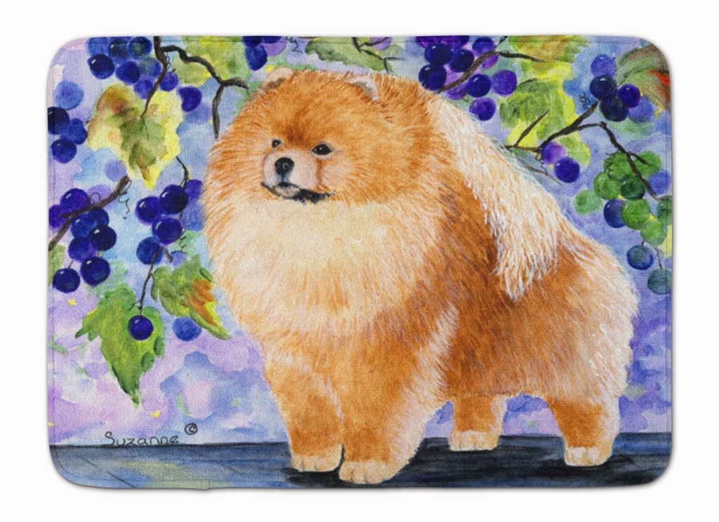 SS8251RUG Pomeranian Machine Washable Memory Foam Mat