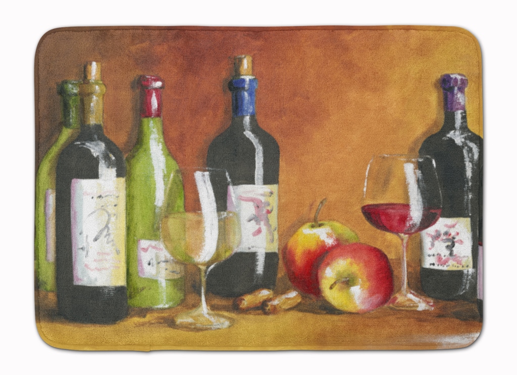TMTR300ARUG Wine by Malenda Trick Machine Washable Memory Foam Mat