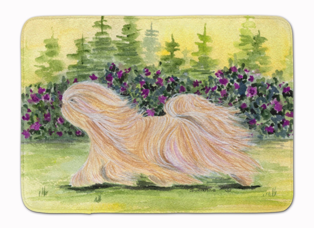 SS8328RUG Lhasa Apso Machine Washable Memory Foam Mat