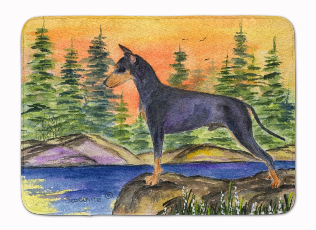 SS8419RUG Manchester Terrier Machine Washable Memory Foam Mat
