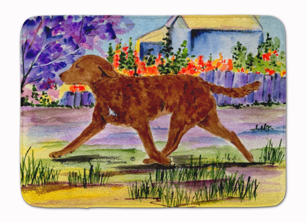 SS8435RUG Chesapeake Bay Retriever Machine Washable Memory Foam Mat