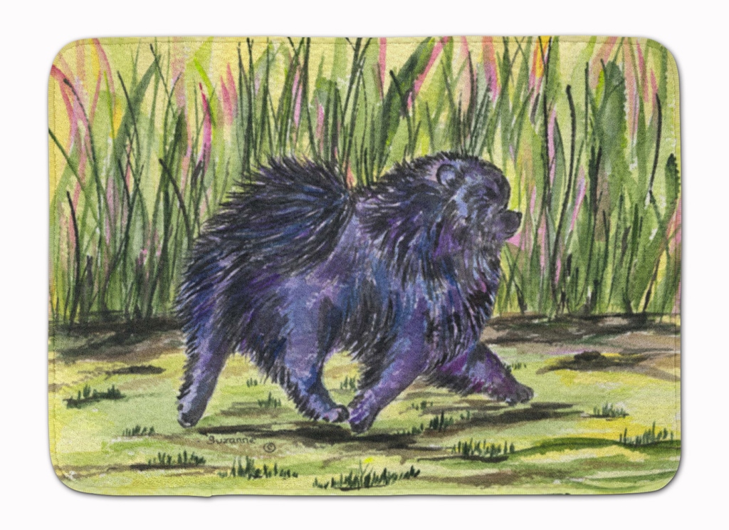 SS8444RUG Pomeranian Machine Washable Memory Foam Mat