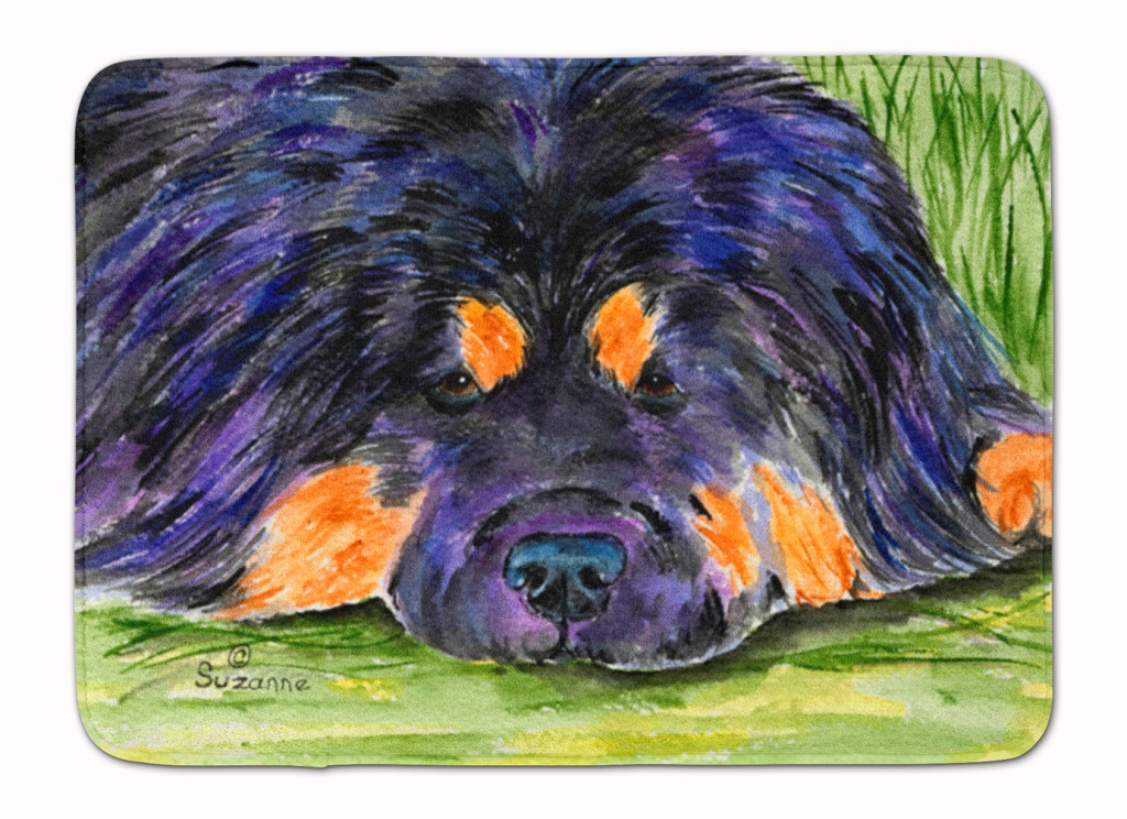Tibetan Mastiff Machine Washable Memory Foam Mat
