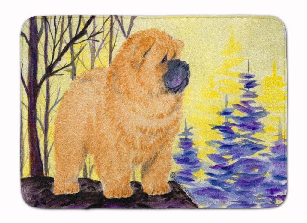 Chow Chow Machine Washable Memory Foam Mat