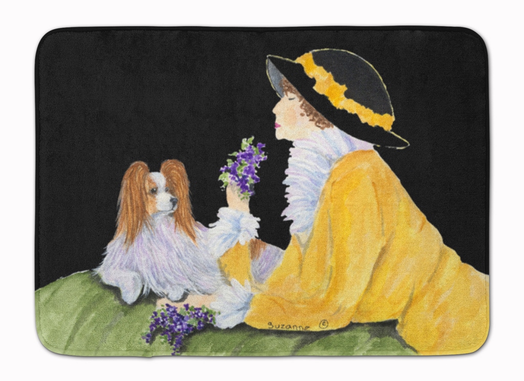 SS8633RUG Papillon Machine Washable Memory Foam Mat