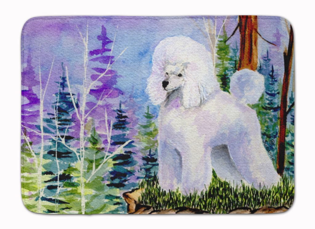 SS8639RUG Poodle Machine Washable Memory Foam Mat
