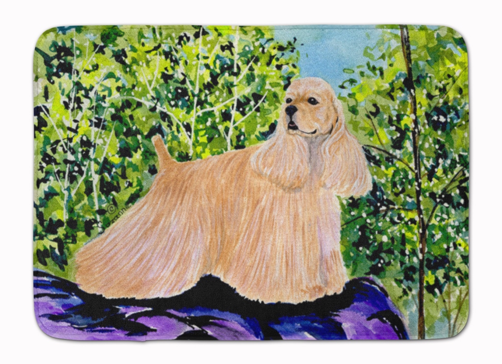 SS8668RUG Cocker Spaniel Machine Washable Memory Foam Mat