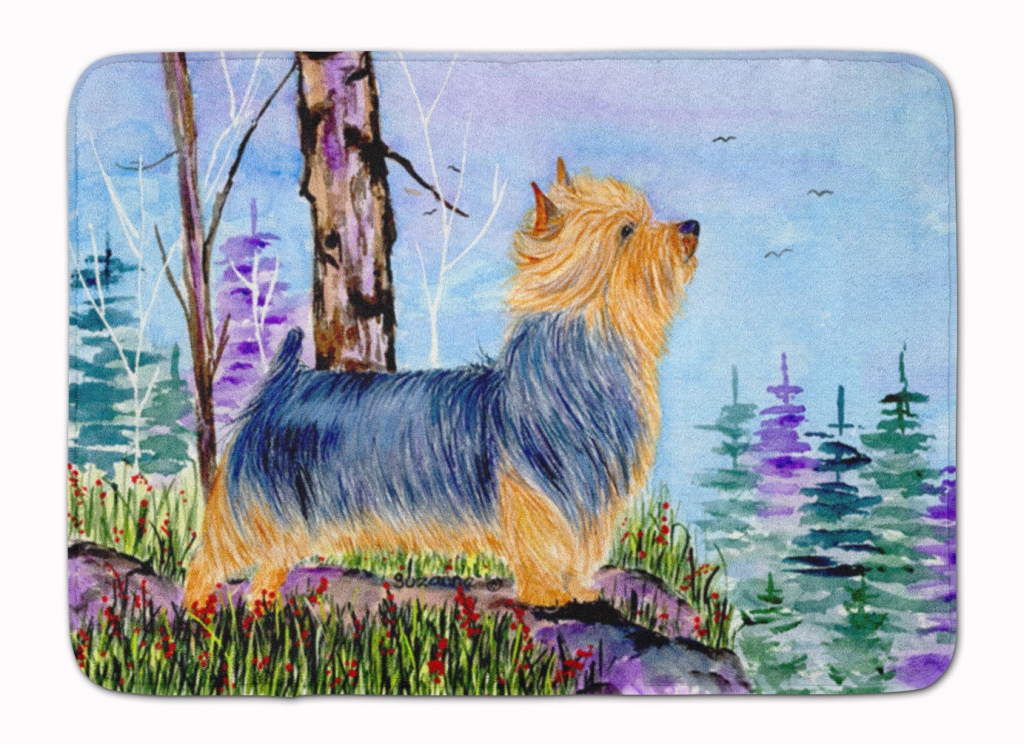 SS8678RUG Norwich Terrier Machine Washable Memory Foam Mat