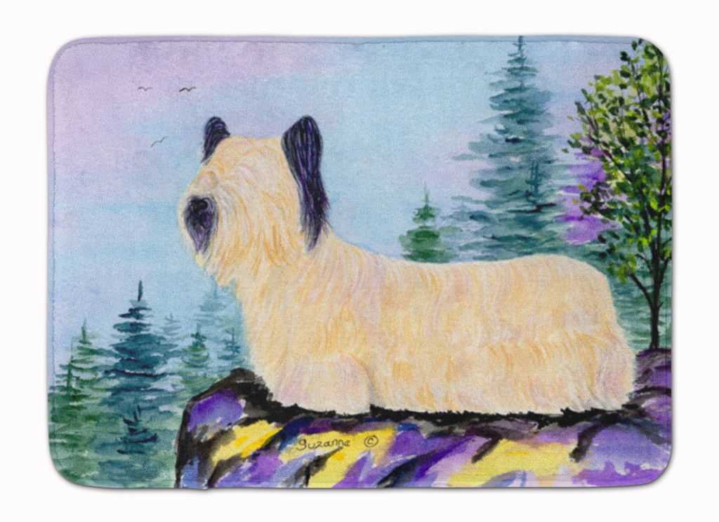 SS8679RUG Skye Terrier Machine Washable Memory Foam Mat