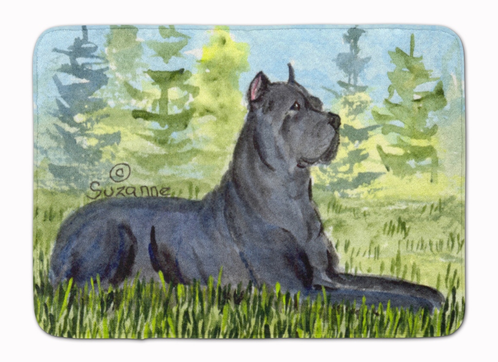 SS8682RUG Cane Corso Machine Washable Memory Foam Mat