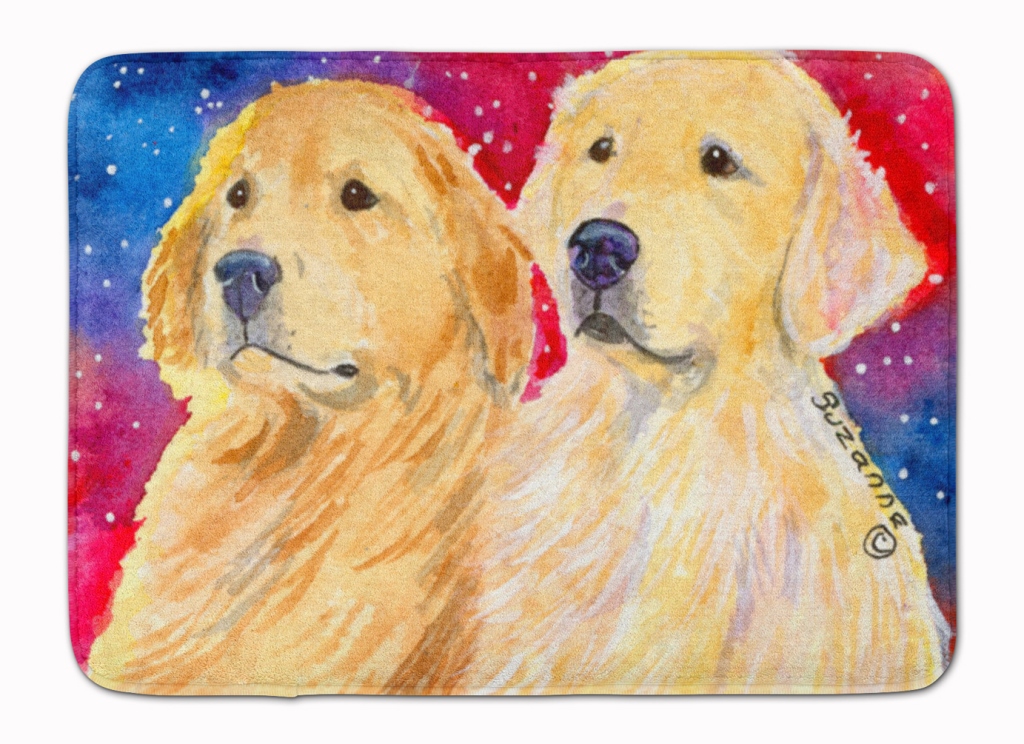 Golden Retriever Machine Washable Memory Foam Mat