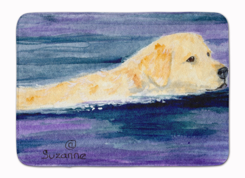 SS8814RUG Golden Retriever Machine Washable Memory Foam Mat