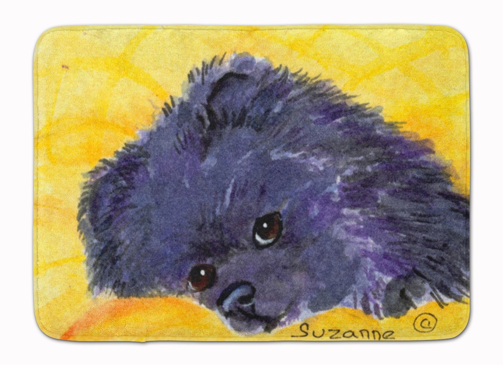 SS8839RUG Pomeranian Machine Washable Memory Foam Mat