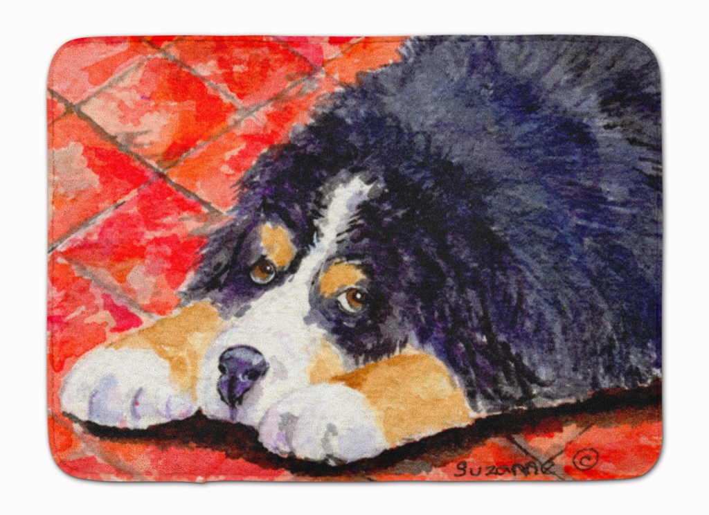 SS8842RUG Bernese Mountain Dog Machine Washable Memory Foam Mat