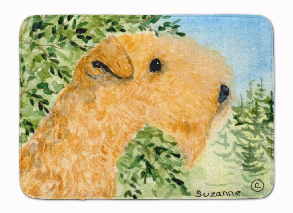 SS8888RUG Lakeland Terrier Machine Washable Memory Foam Mat