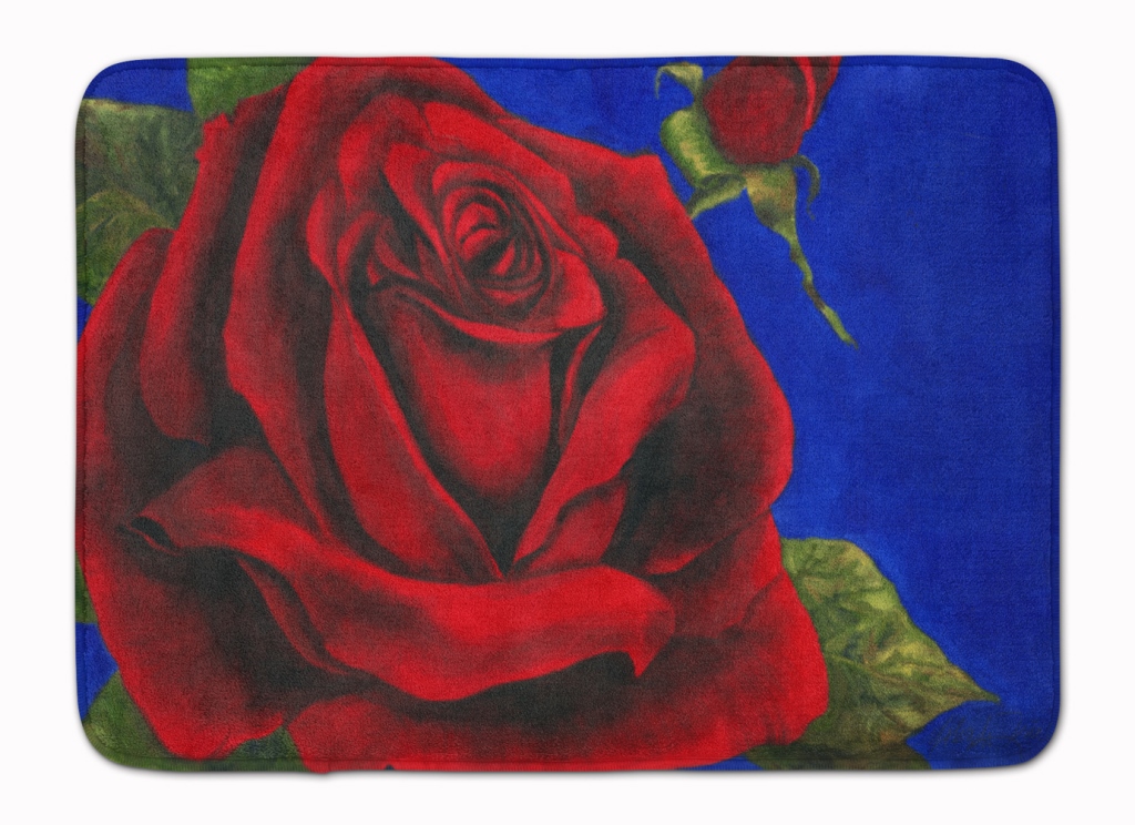 TMTR0226RUG Rose by Malenda Trick Machine Washable Memory Foam Mat