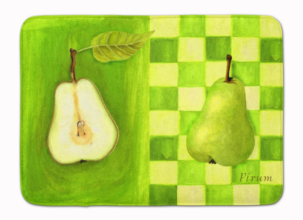 WHW0121RUG Pear by Ute Nuhn Machine Washable Memory Foam Mat