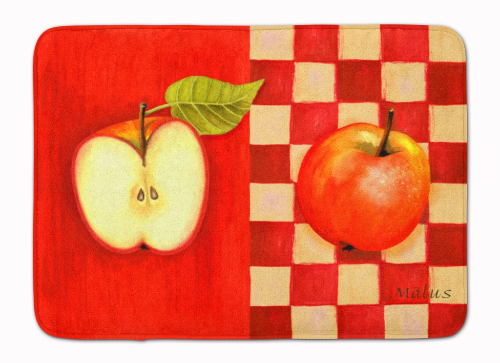 WHW0122RUG Apple by Ute Nuhn Machine Washable Memory Foam Mat