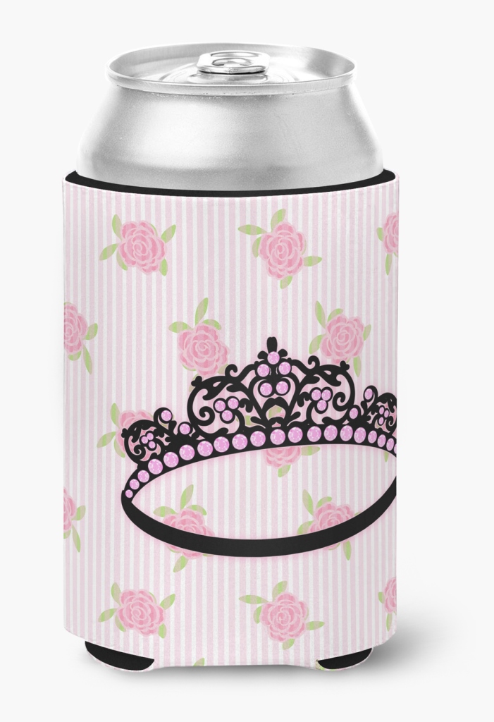 Ballerina Tiara Sparkles Can or Bottle Hugger