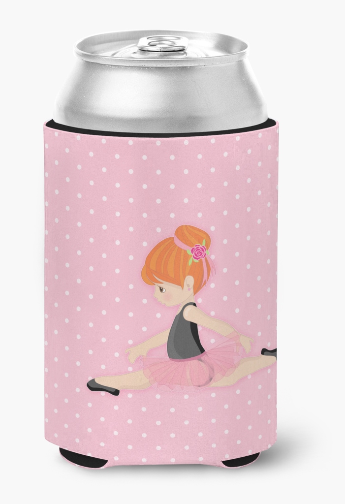 Ballerina Red Head Jete Can or Bottle Hugger - Red