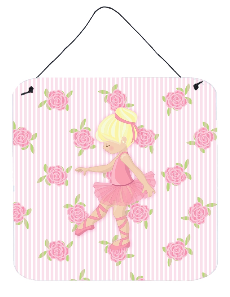 Ballerina Blonde Point Wall or Door Hanging Prints