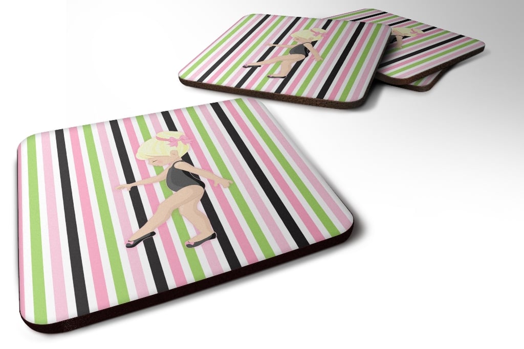 Ballerina Blonde Point Foam Coaster