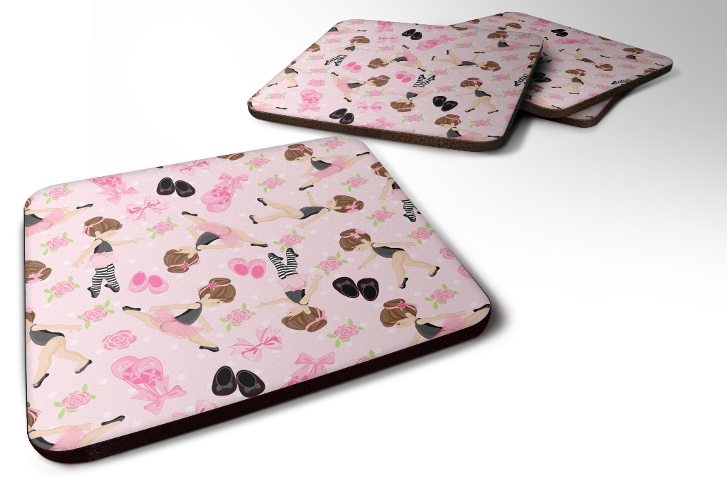 Ballerinas & Roses Foam Coaster