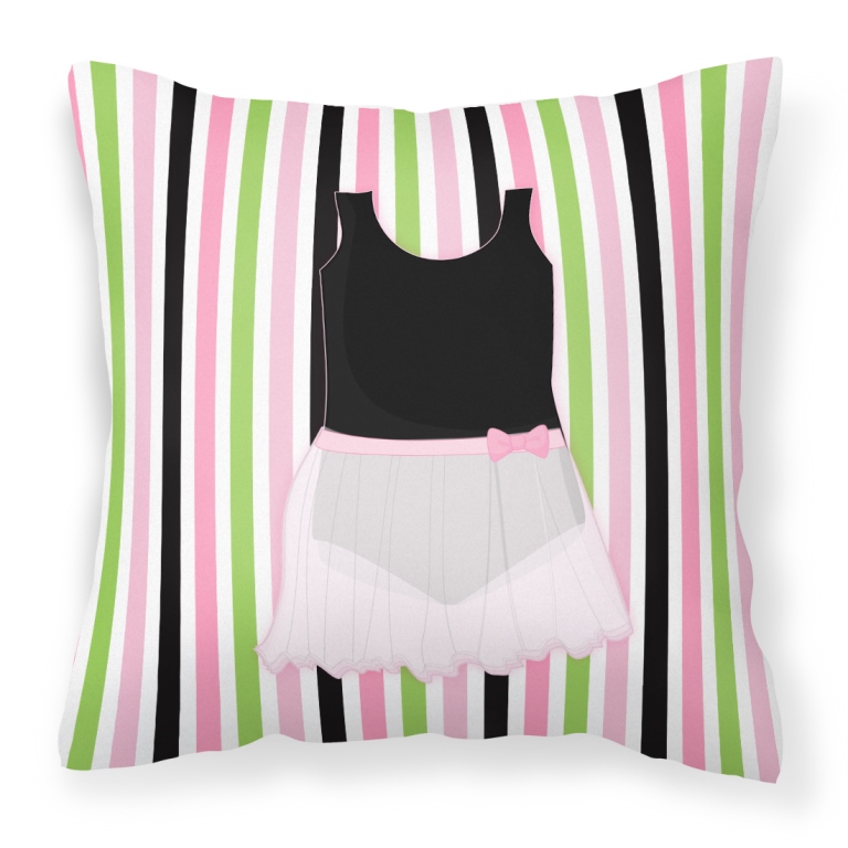 Ballerina Leotard & skirt Fabric Decorative Pillow