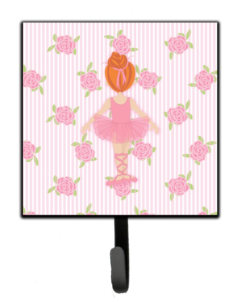 Ballerina Red Head Back Pose Leash or Key Holder