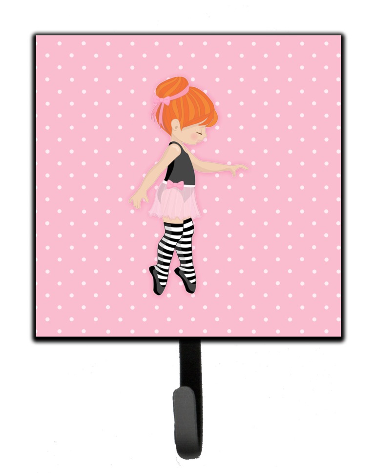 BB5168SH4 Ballerina Red Head Releve Leash or Key Holder