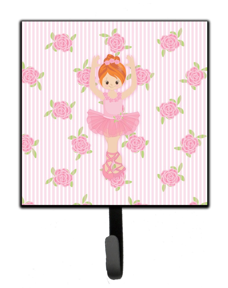 Ballerina Red Front Pose Leash or Key Holder